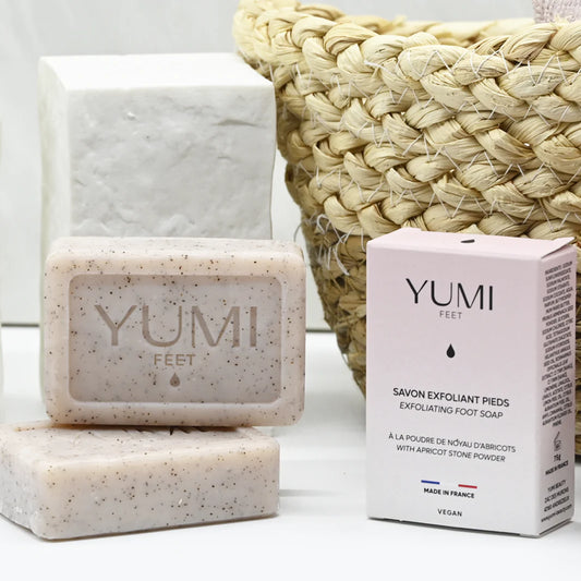 Jabón exfoliante para los pies