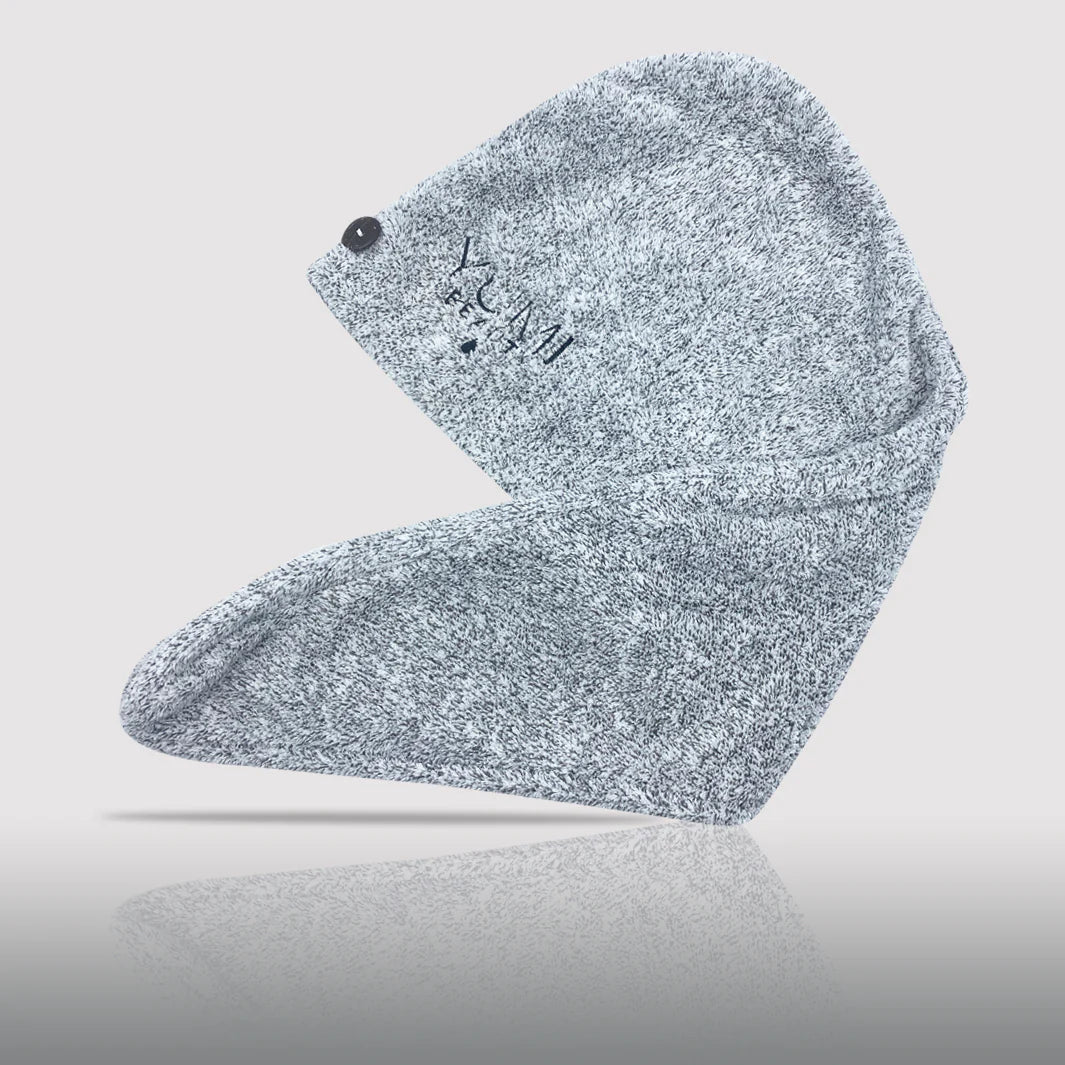 Toalla para el cabello hecha de fibra de bambú