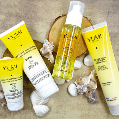 Gel reparador para después del sol con aloe vera