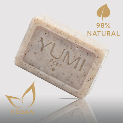 Jabón exfoliante para los pies