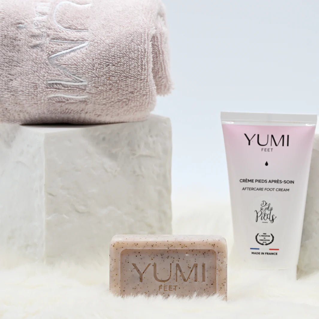 Jabón exfoliante para los pies