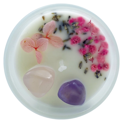 Vela perfumada "Paix Intérieure" – Fragancia de lavanda y polvo de arroz