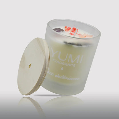Vela perfumada "Paix Intérieure" – Fragancia de lavanda y polvo de arroz
