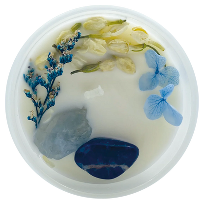 Vela perfumada "Douce Aura", notas olfativas arándano y cupcake