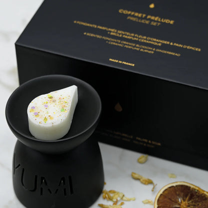 Set de fragancia "Prelude" con elegante minilámpara aromática