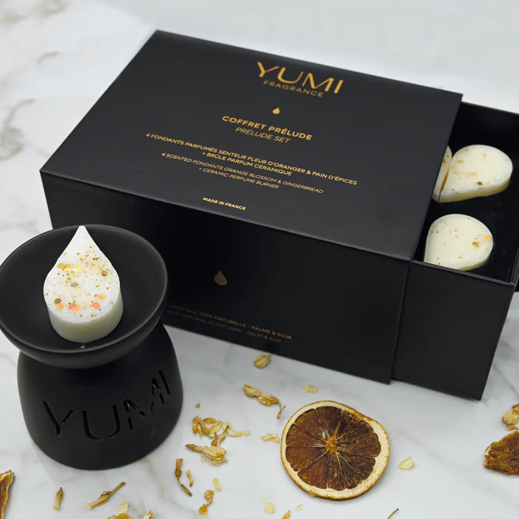 Set de fragancia "Prelude" con elegante minilámpara aromática