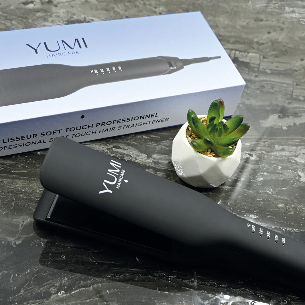 Plancha de pelo profesional con tacto suave