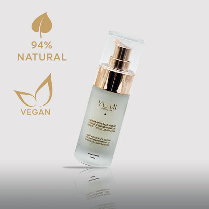 Crema facial antiedad con ácido hialurónico (30 ml)