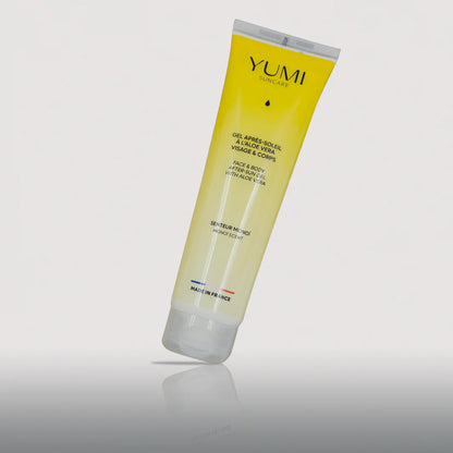 Gel reparador para después del sol con aloe vera