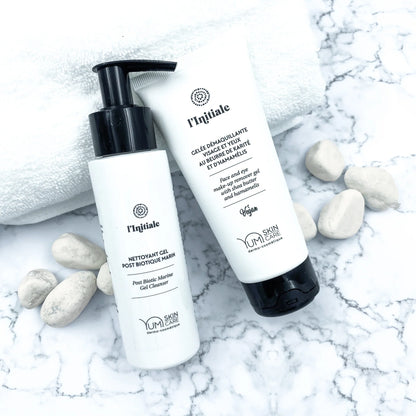 Gel limpiador con ingredientes activos marinos