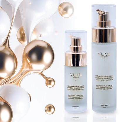 Crema facial antiedad con ácido hialurónico (30 ml)