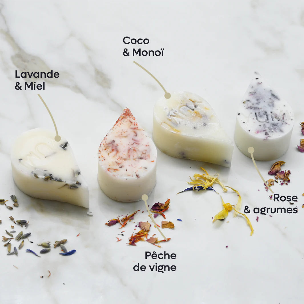 Juego de 16 pastillas de cera perfumadas